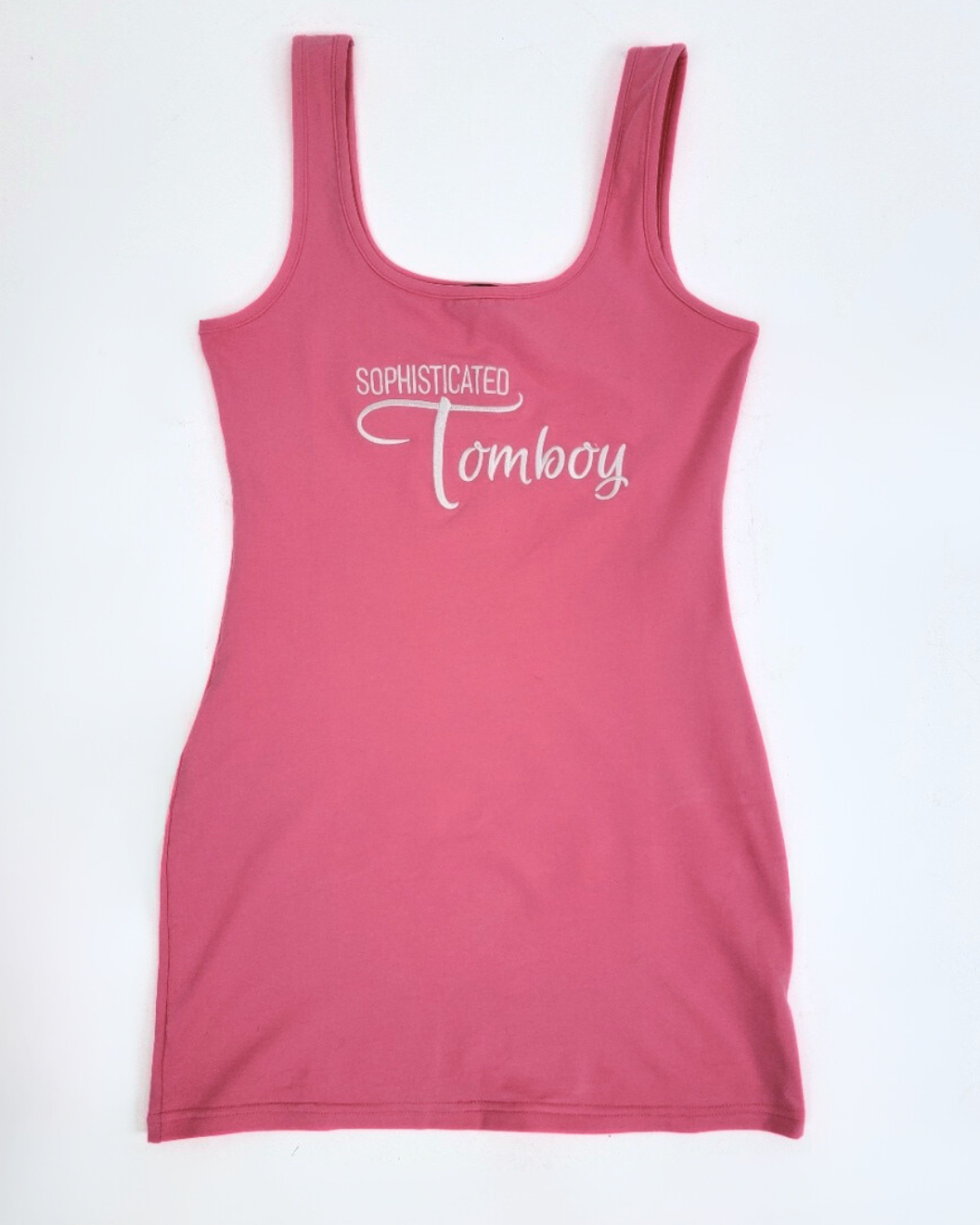 PINK TANK TOP DRESS
