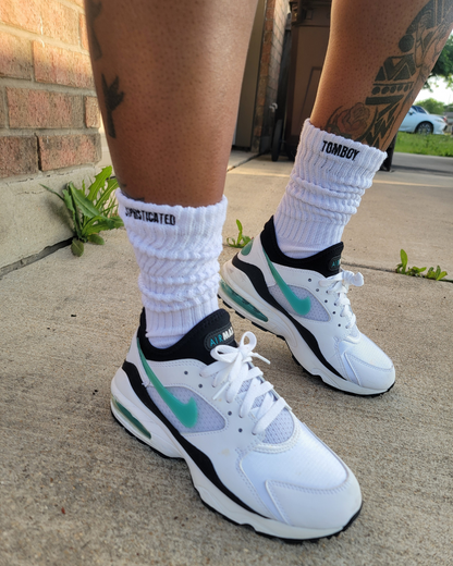 Sophisticated Tomboy Slouch Socks