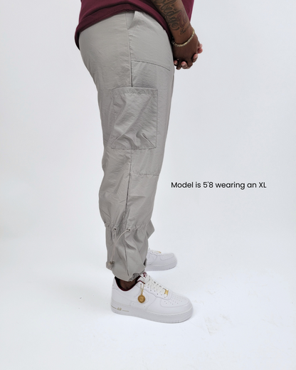 Sophisticated Tomboy Cargo Track Pants