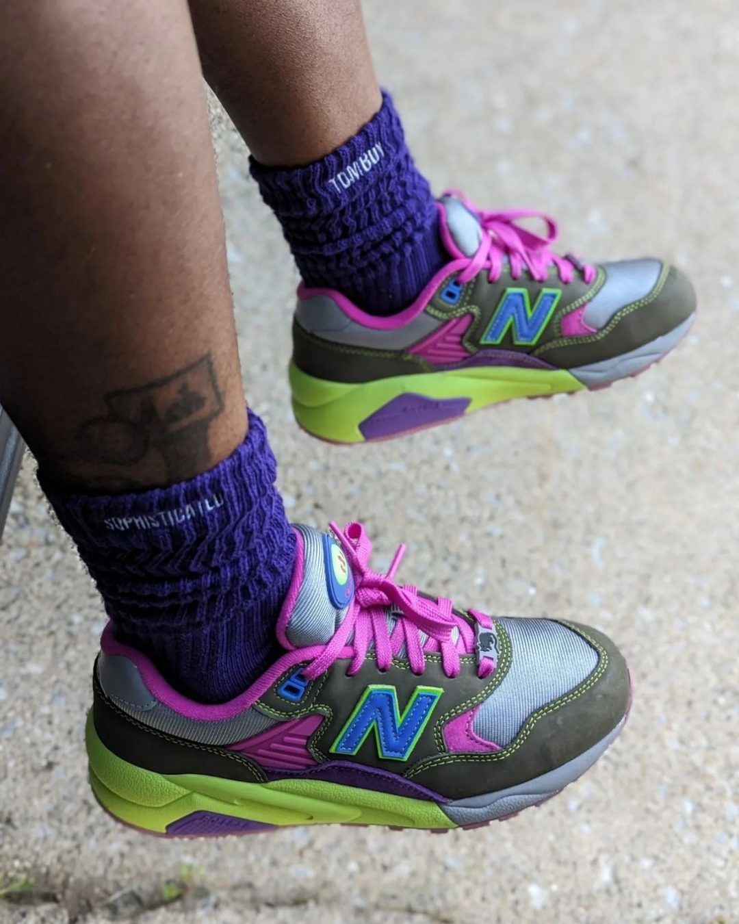 Sophisticated Tomboy Slouch Socks