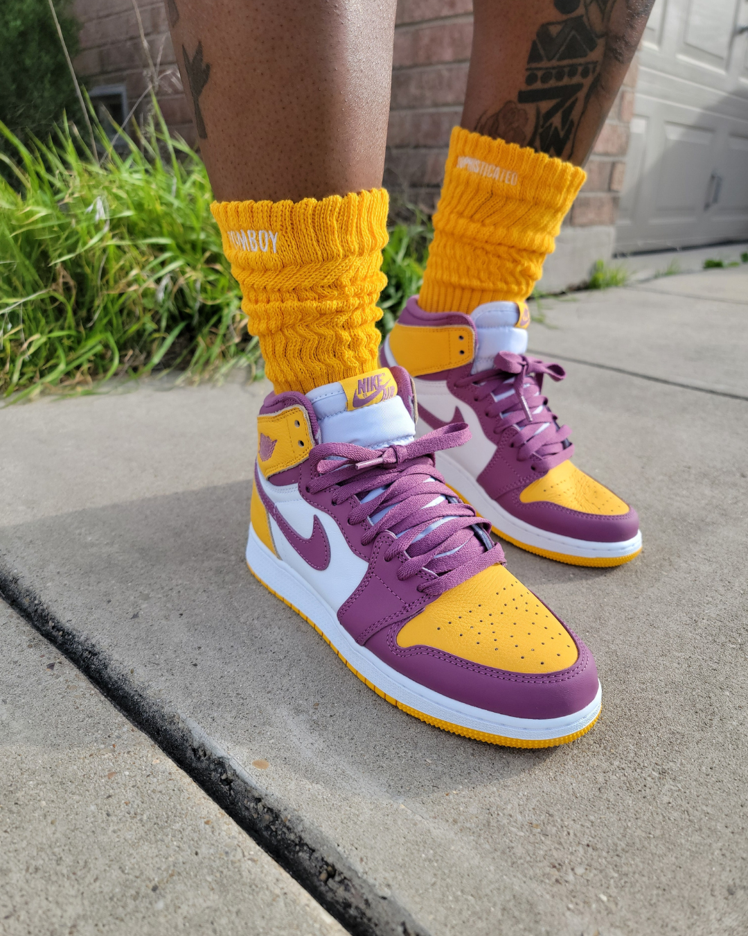 Sophisticated Tomboy Slouch Socks