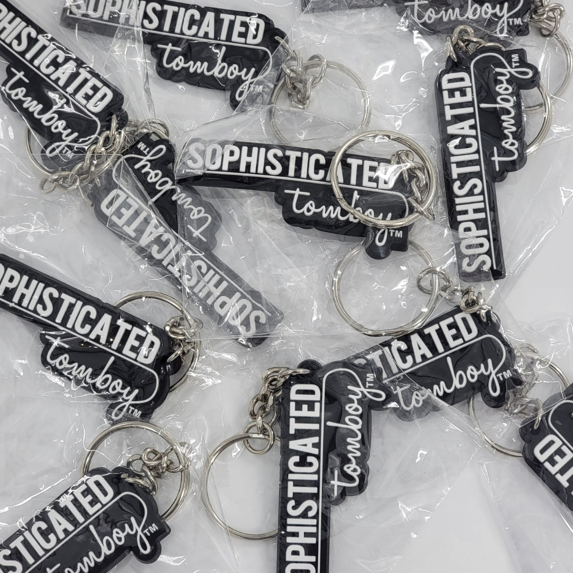 black keychain