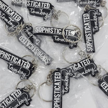 black keychain